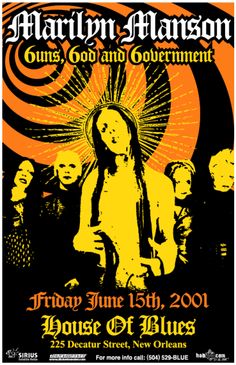 June 15, 2001 performance at House of Blues in New Orleans, Louisiana, USA.
