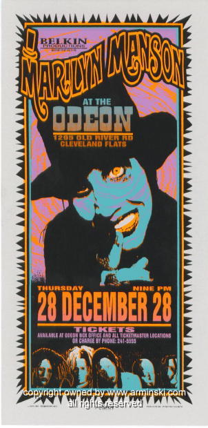 December 28, 1995 performance at Odeon in Cleveland, Ohio, USA.