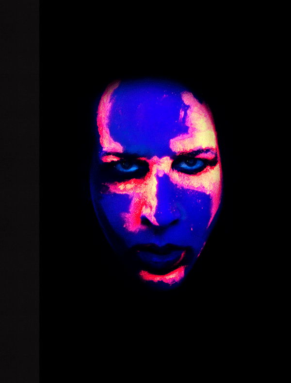 Marilyn Manson by Perou: 21 Years in Hell cover