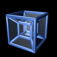 Tesseract - 8 Cube Simple.gif