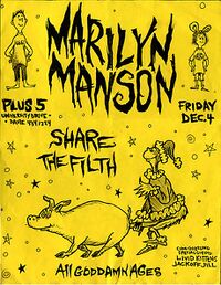 December 4, 1992 performance at Plus 5 Lounge in Davie, Florida, USA.