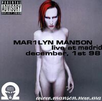 Live at Madrid - December, 1st 98 cover