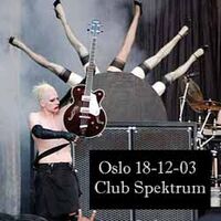 Oslo 18-12-03 Club Spektrum cover