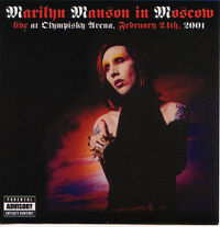 Marilyn Manson in Moscow cover