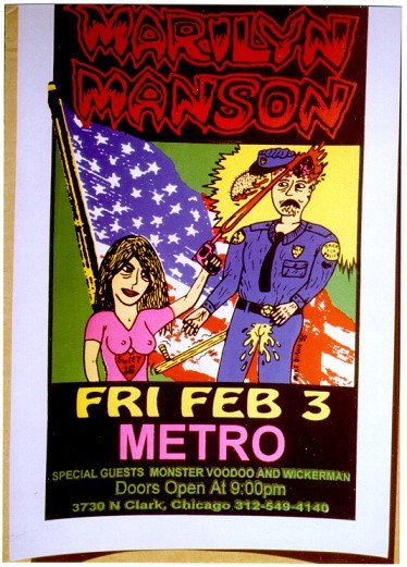February 3, 1995 performance at The Metro in Chicago, Illinios, USA.
