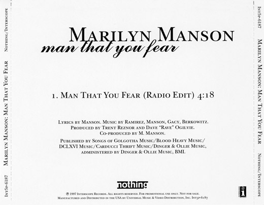 Man That You Fear (Radio Edit) cover