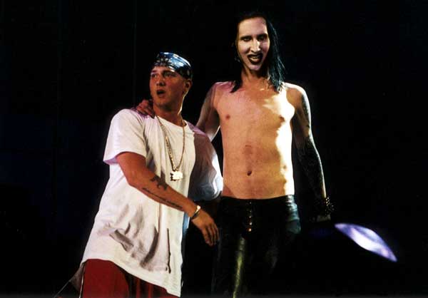 Marilyn Manson and Eminem Live
