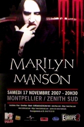 November 17, 2007 performance at Zenith Sud, Montpellier, France.