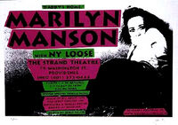 October 27, 1996 performance at The Strand in Providence, Rhode Island, USA.