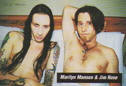Marilyn Manson and Jim Rose