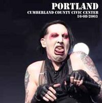 Portland Cumberland County Civic Center 16-08-2003 cover