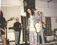 April 28, 1990 performance at Churchill's Hideaway in Miami Beach, Florida, USA.